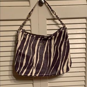 Kate Spade zebra bag